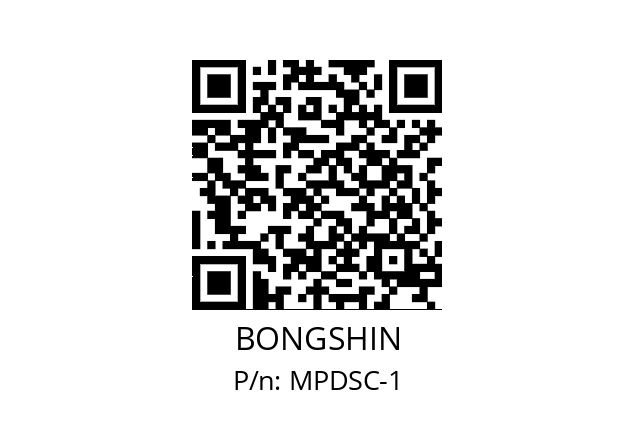   BONGSHIN MPDSC-1