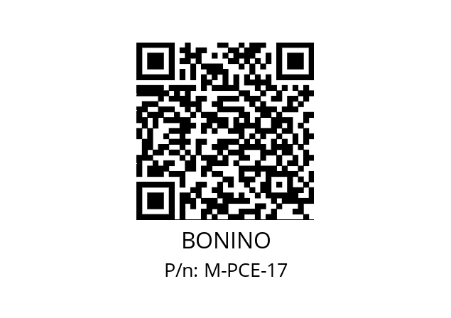   BONINO M-PCE-17