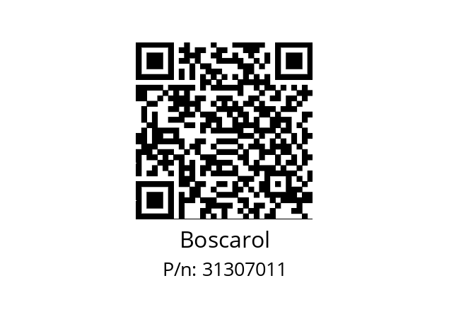   Boscarol 31307011