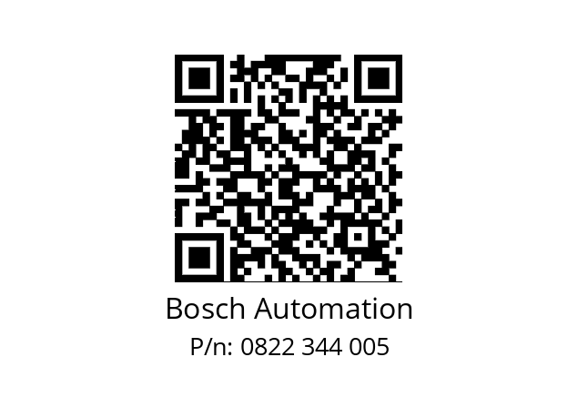   Bosch Automation 0822 344 005