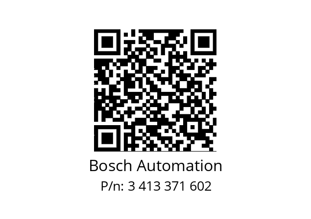   Bosch Automation 3 413 371 602