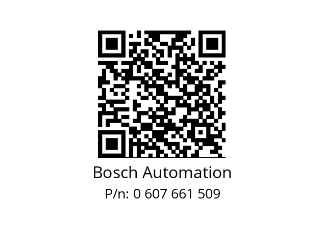   Bosch Automation 0 607 661 509