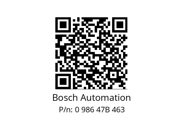   Bosch Automation 0 986 47B 463