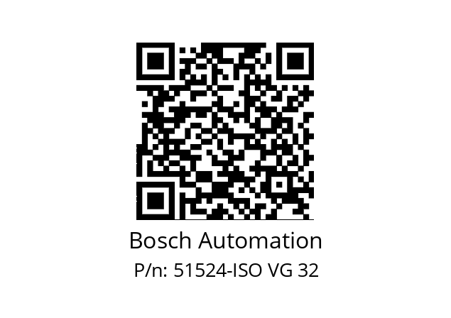   Bosch Automation 51524-ISO VG 32