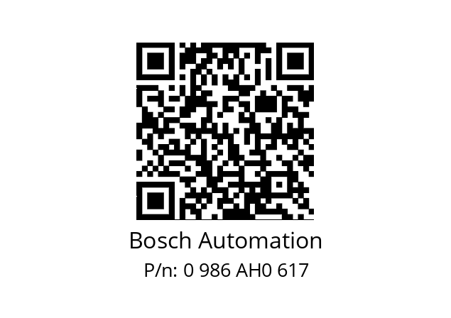   Bosch Automation 0 986 AH0 617