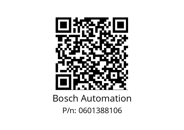   Bosch Automation 0601388106