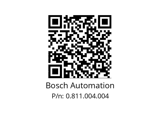   Bosch Automation 0.811.004.004