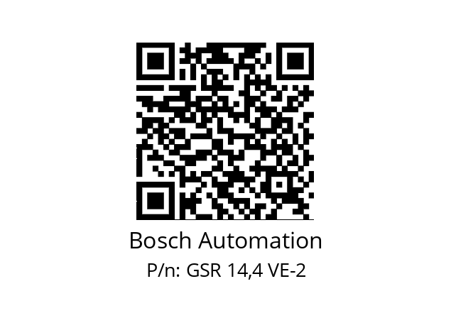   Bosch Automation GSR 14,4 VE-2