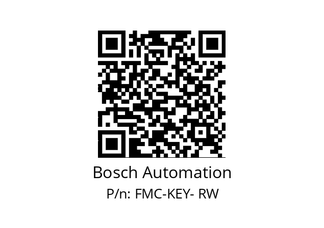   Bosch Automation FMC-KEY- RW