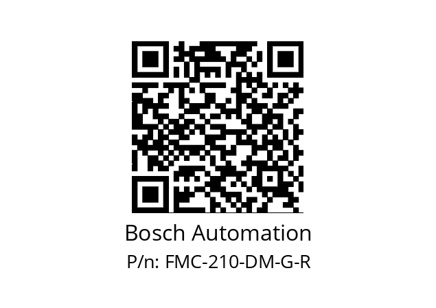   Bosch Automation FMC-210-DM-G-R