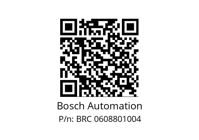   Bosch Automation BRC 0608801004