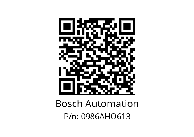   Bosch Automation 0986AHO613