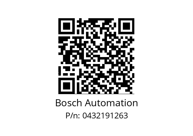   Bosch Automation 0432191263