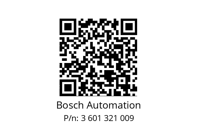   Bosch Automation 3 601 321 009