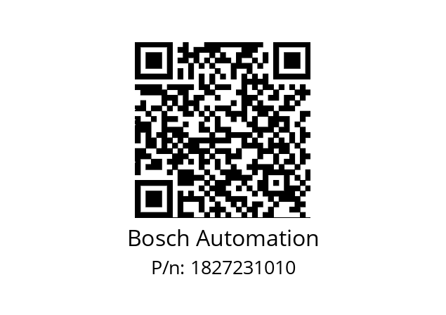   Bosch Automation 1827231010