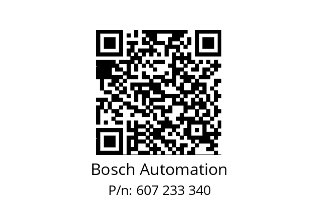   Bosch Automation 607 233 340