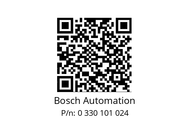   Bosch Automation 0 330 101 024