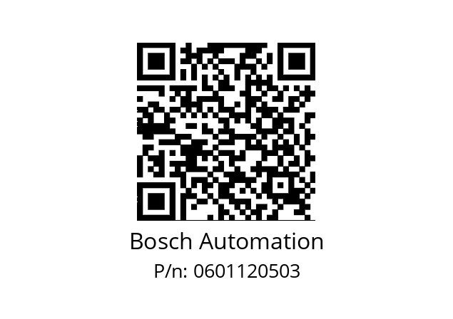   Bosch Automation 0601120503