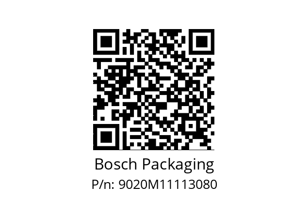   Bosch Packaging 9020M11113080