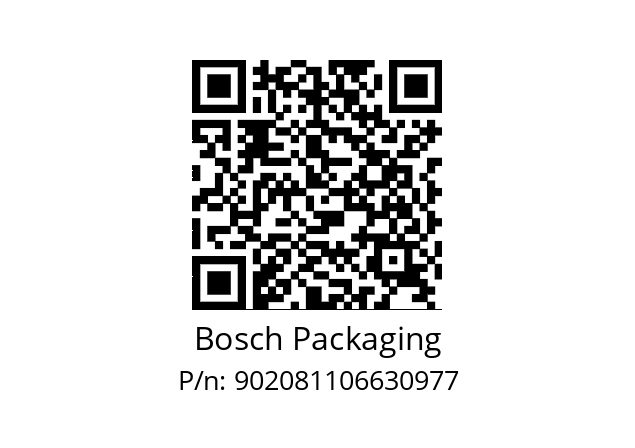   Bosch Packaging 902081106630977