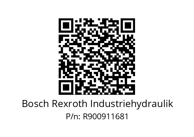   Bosch Rexroth Industriehydraulik R900911681