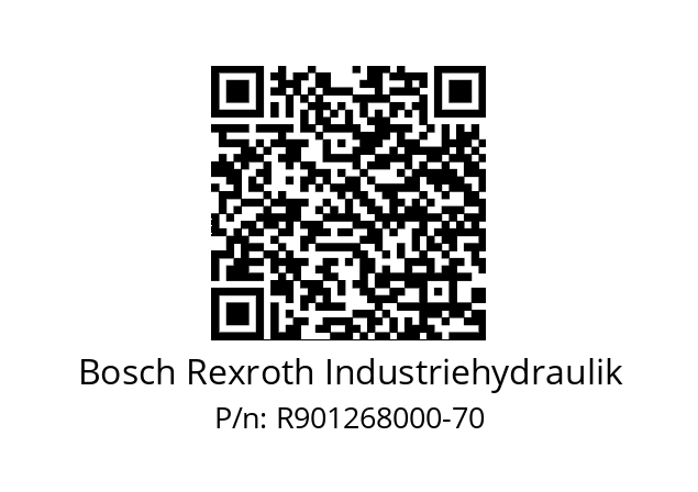   Bosch Rexroth Industriehydraulik R901268000-70