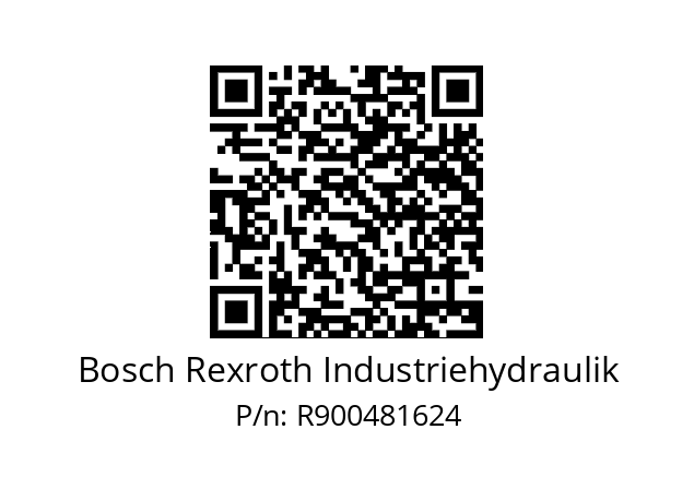   Bosch Rexroth Industriehydraulik R900481624