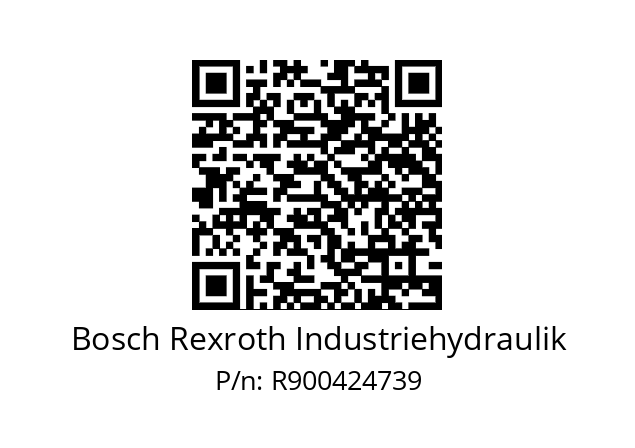   Bosch Rexroth Industriehydraulik R900424739