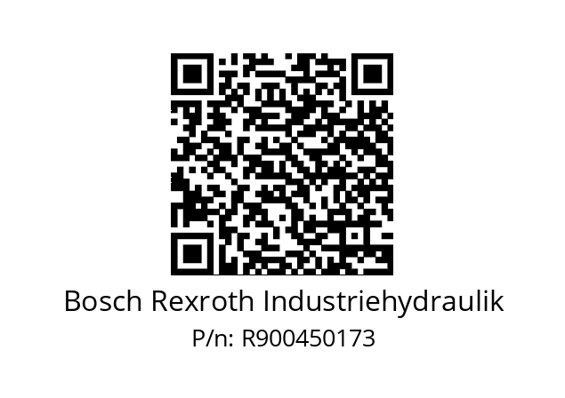   Bosch Rexroth Industriehydraulik R900450173