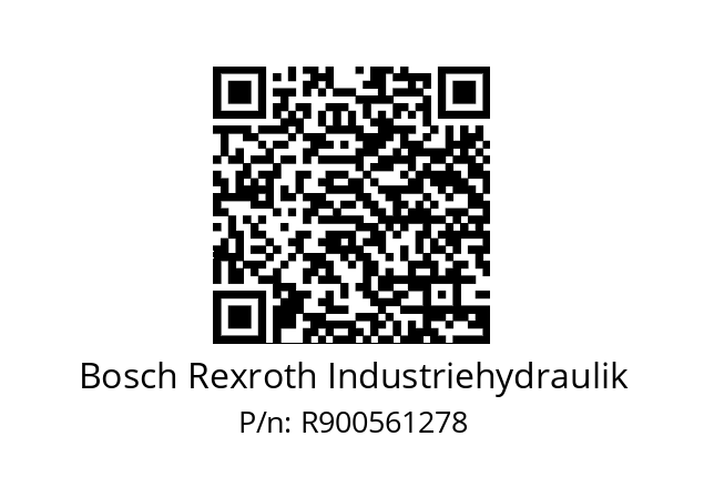   Bosch Rexroth Industriehydraulik R900561278