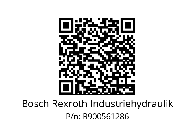   Bosch Rexroth Industriehydraulik R900561286