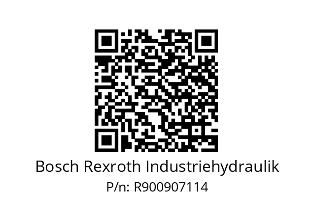   Bosch Rexroth Industriehydraulik R900907114