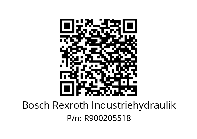   Bosch Rexroth Industriehydraulik R900205518