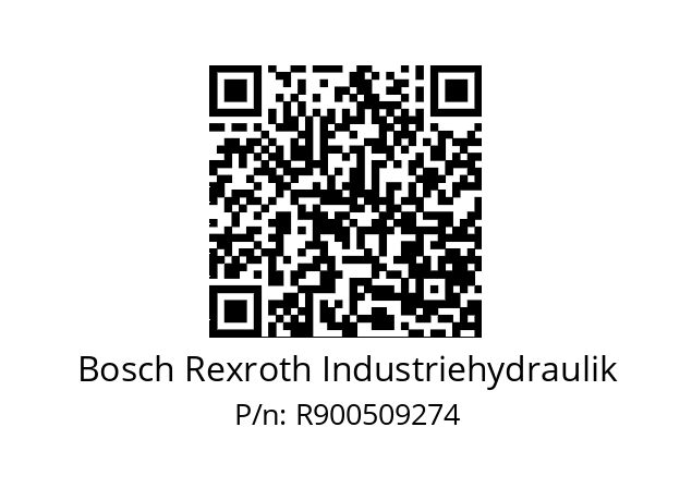   Bosch Rexroth Industriehydraulik R900509274