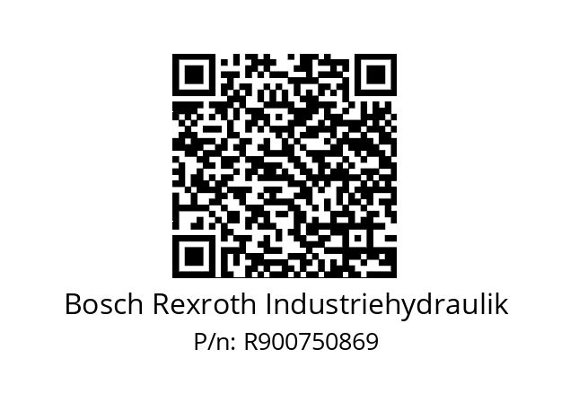   Bosch Rexroth Industriehydraulik R900750869