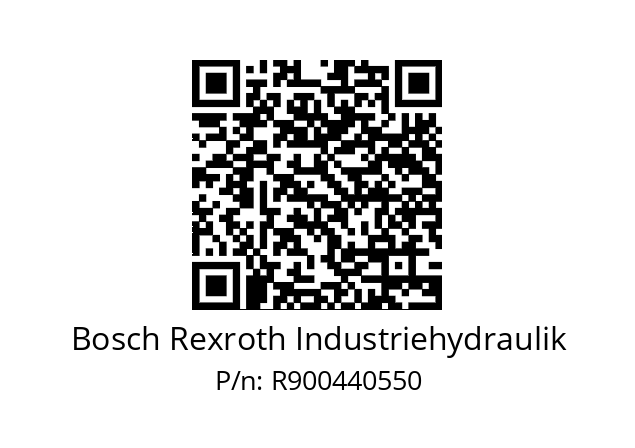   Bosch Rexroth Industriehydraulik R900440550