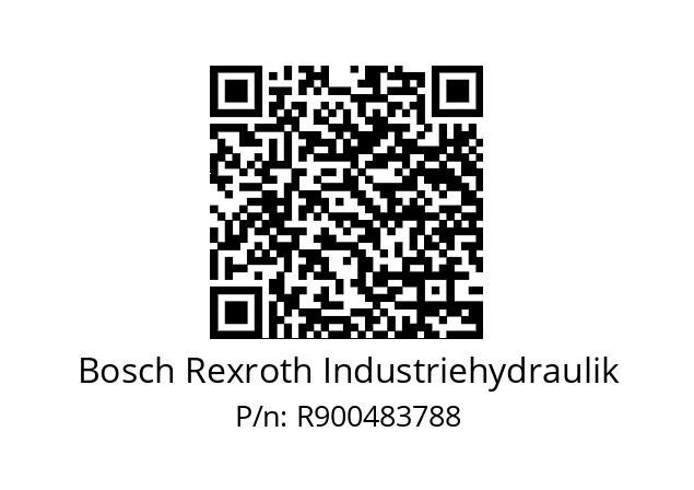   Bosch Rexroth Industriehydraulik R900483788