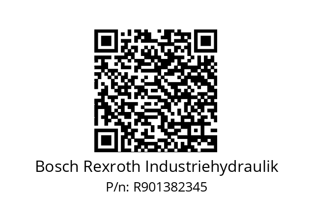   Bosch Rexroth Industriehydraulik R901382345