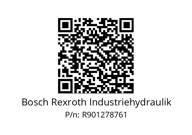   Bosch Rexroth Industriehydraulik R901278761