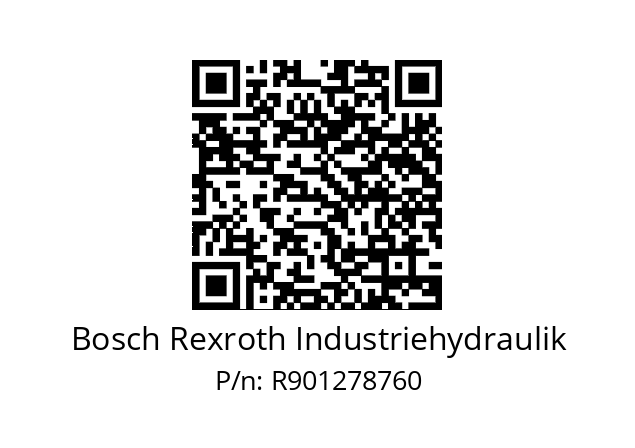   Bosch Rexroth Industriehydraulik R901278760