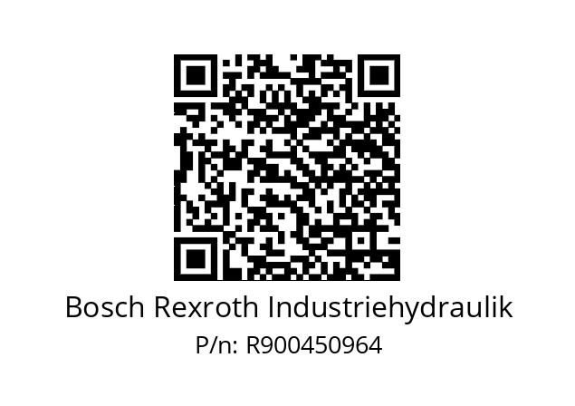   Bosch Rexroth Industriehydraulik R900450964