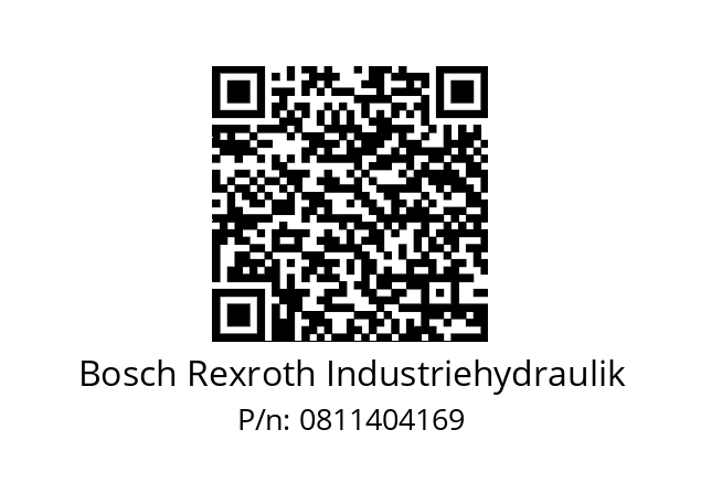   Bosch Rexroth Industriehydraulik 0811404169