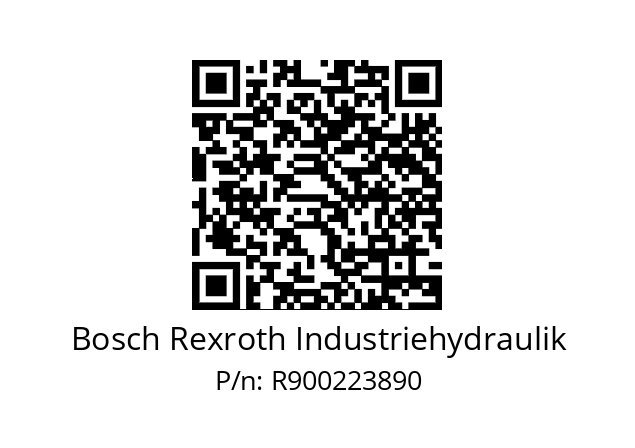   Bosch Rexroth Industriehydraulik R900223890