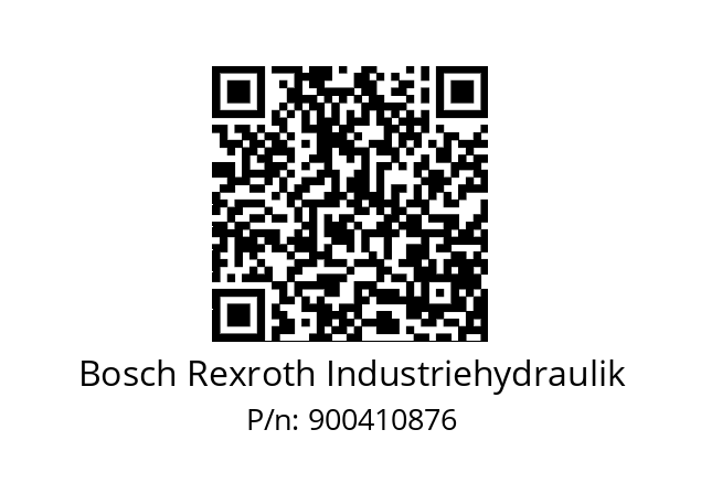   Bosch Rexroth Industriehydraulik 900410876