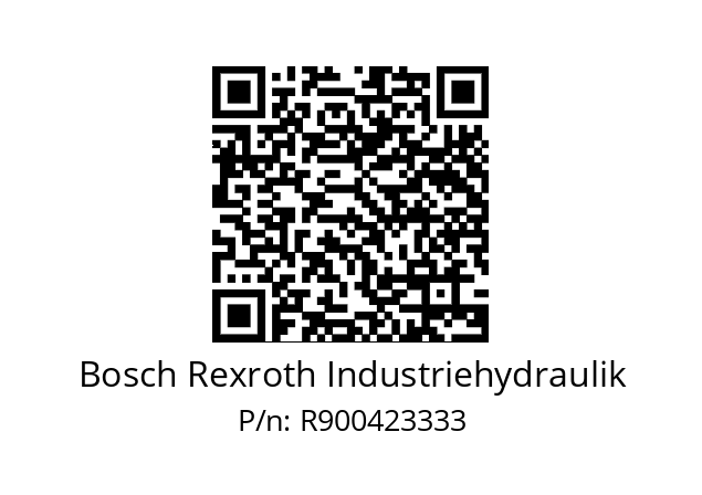   Bosch Rexroth Industriehydraulik R900423333