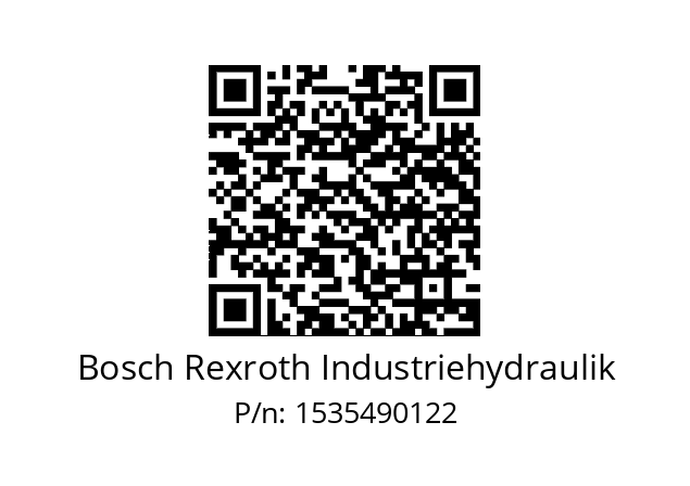   Bosch Rexroth Industriehydraulik 1535490122