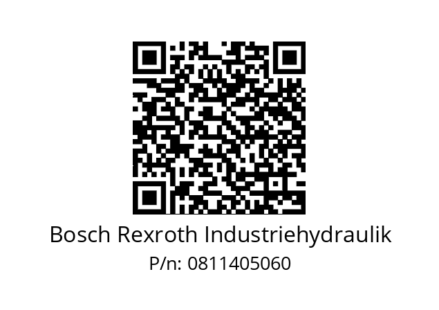   Bosch Rexroth Industriehydraulik 0811405060