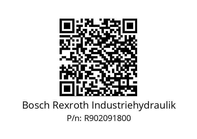   Bosch Rexroth Industriehydraulik R902091800