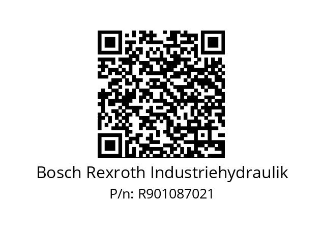   Bosch Rexroth Industriehydraulik R901087021