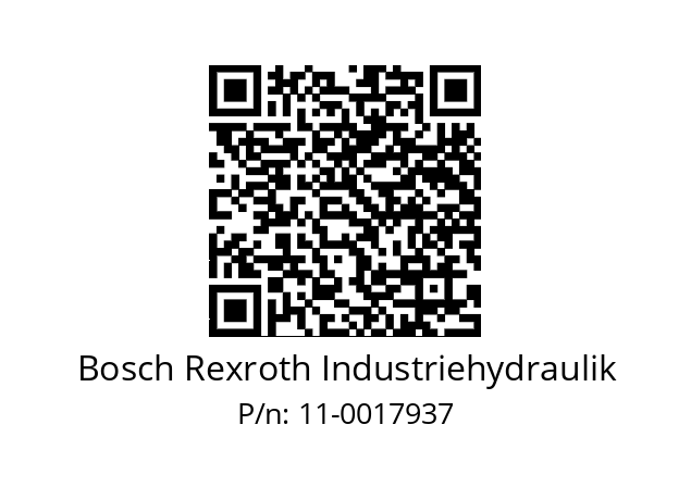  0510445001 Bosch Rexroth Industriehydraulik 11-0017937